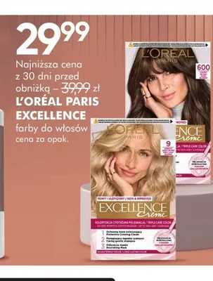 Farba do włosów Excellence L'Oréal Paris promocja w Super-Pharm