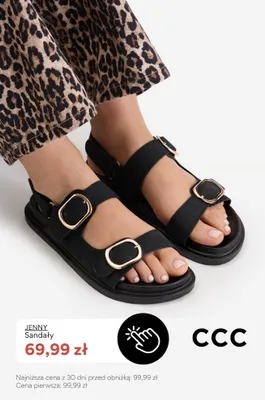 Sandały damskie 36-41 promocja w CCC