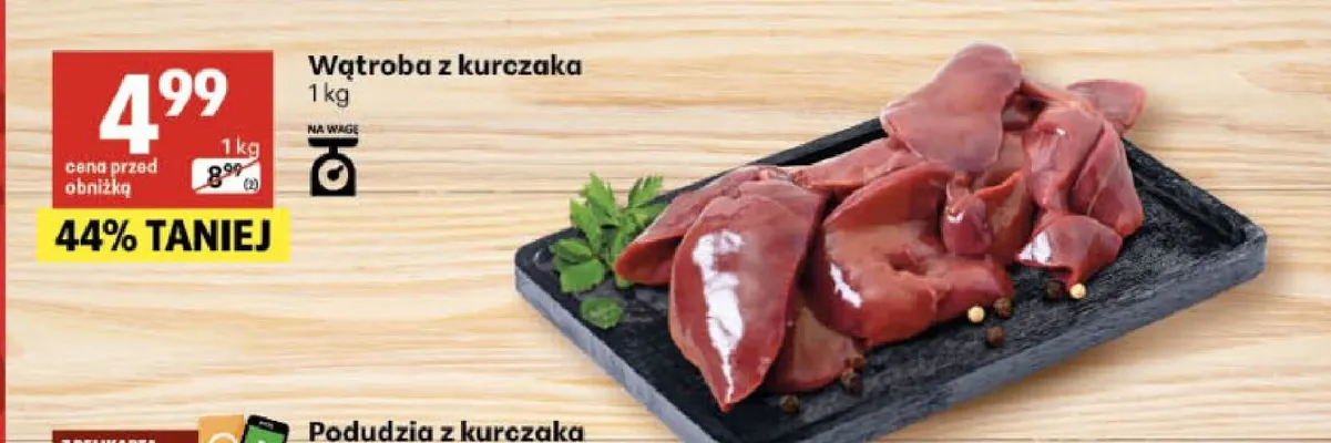 Wątroba z kurczaka promocja w Delikatesy Centrum
