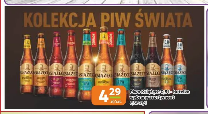 Piwo Książęce promocja w Gama