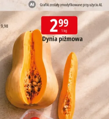 Dynia piżmowa promocja w Leclerc