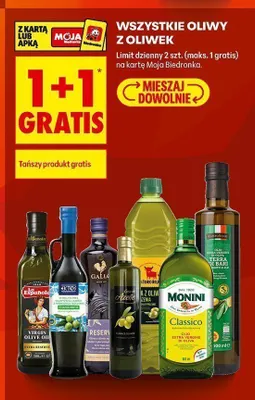 Oliwa z oliwek extra virgin GustoBello Terra di Bari promocja w Biedronka