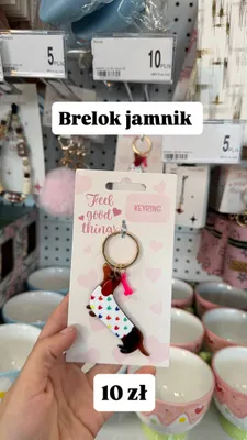 Brelok jamnik promocja w Dealz