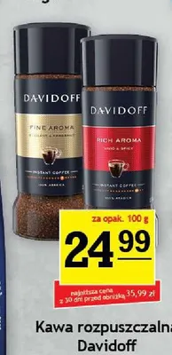 Kawa rozpuszczalna Rich Aroma Davidoff promocja w Gram Market