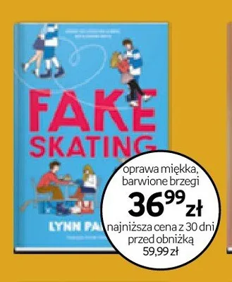 Książka Fake Skating oprawa miękka barwione brzegi promocja w Empik