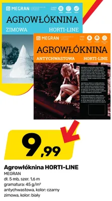Agrowłóknina antychwastowa Megran Horti-Line promocja w Bricomarche