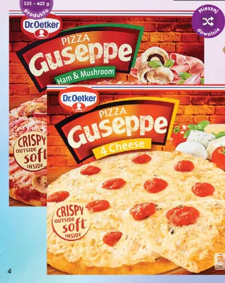 Pizza Guseppe 4 Cheese Dr. Oetker promocja w Dino