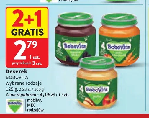 Deserek BoboVita promocja w Intermarche