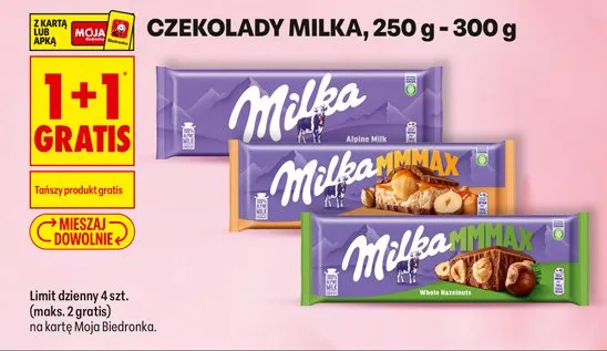 Czekolada promocja w Biedronka