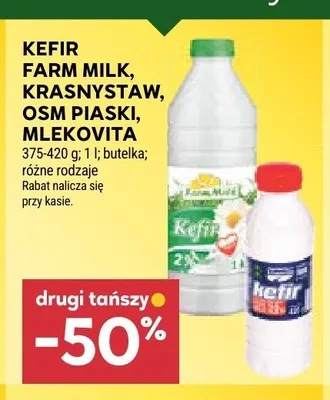 Kefir OSM Piaski promocja w Stokrotka