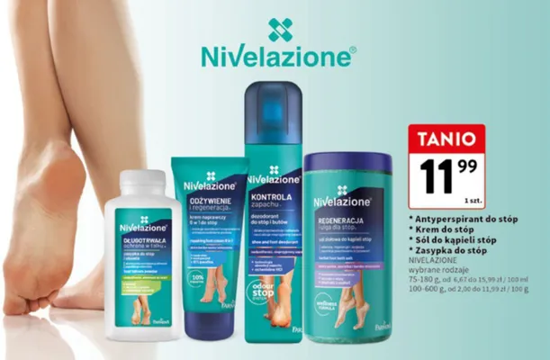 Zasypka do stóp Nivelazione promocja w Intermarche