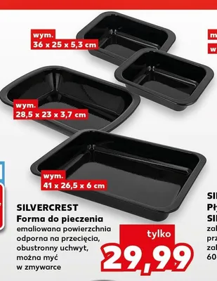 Forma do pieczenia emaliowana SILVERCREST promocja w Kaufland
