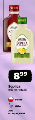 Likier Soplica Wiśniowa promocja w Netto