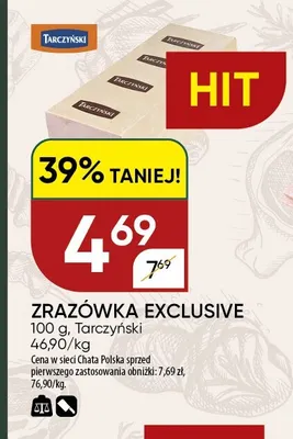 Zrazówka Exclusive Tarczyński promocja w Chata Polska