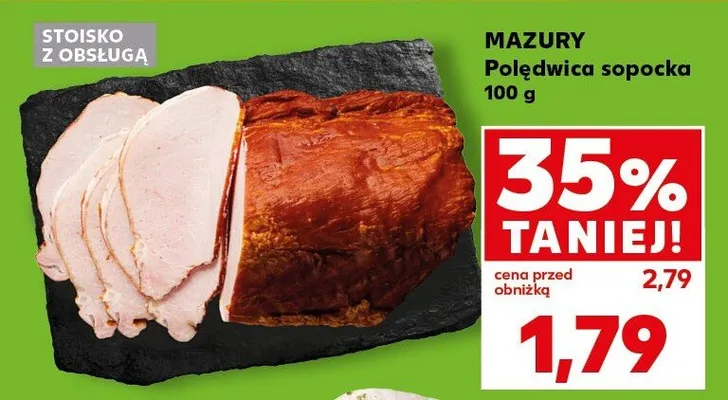 Polędwica sopocka Mazury promocja w Kaufland