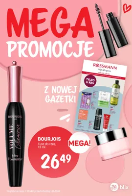 Tusz do rzęs BOURJOIS Volume Glamour Ultra Volumateur promocja w Rossmann