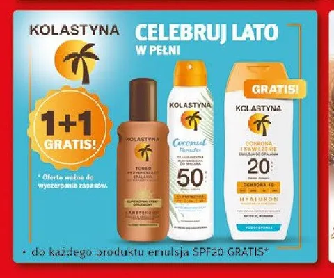 Emulsja do opalania Kolastyna SPF 50 promocja w Drogeria Kosmyk