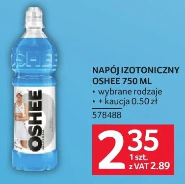 Napój izotoniczny Oshee 750ML promocja w Selgros