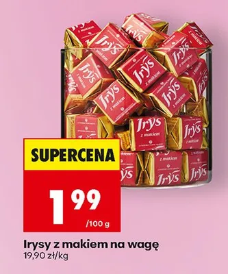 Cukierki z makiem na wagę promocja w Biedronka