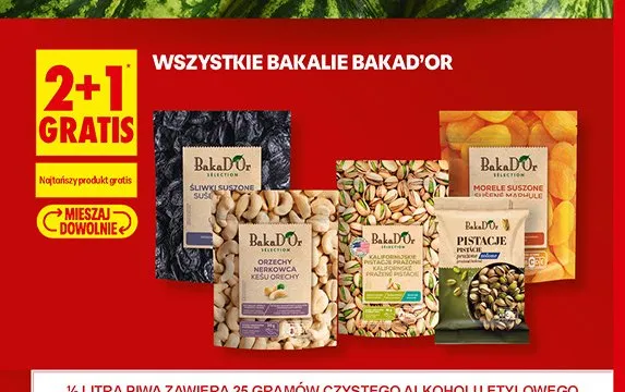 Morele suszone Bakad'Or promocja w Biedronka