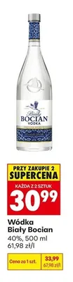Wódka Biały Bocian promocja w Biedronka