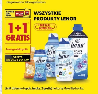 Produkty Lenor promocja w Biedronka