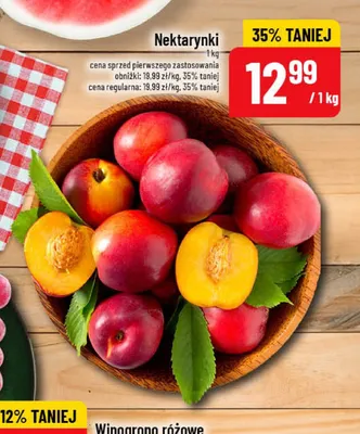 Nektarynki promocja w POLOmarket