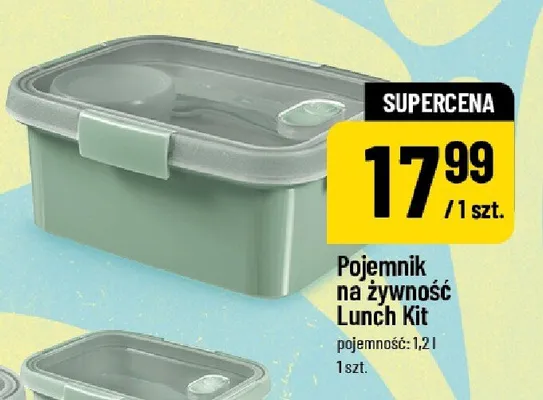 Pojemnik na żywność Lunch Kit pojemność: 1.2 l promocja w POLOmarket