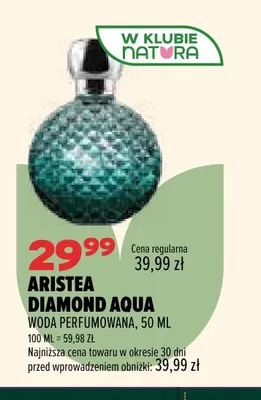 Woda perfumowana Aristea Diamond Aqua promocja w Drogerie Natura
