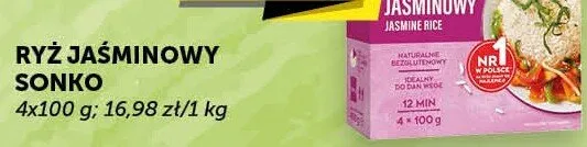 Ryż jaśminowy Sonko promocja w Groszek