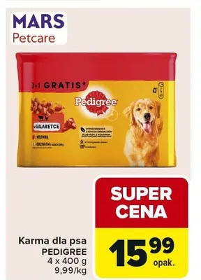Karma dla psa z drobiem Puffi promocja w Carrefour