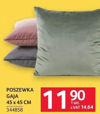 Poszewka Gaja 45x45cm promocja w Selgros