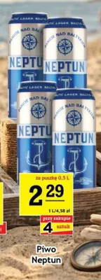Piwo Neptun Baltic Lager promocja w Gram Market