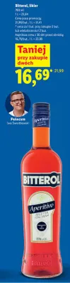 Likier Bitterol promocja w Lidl