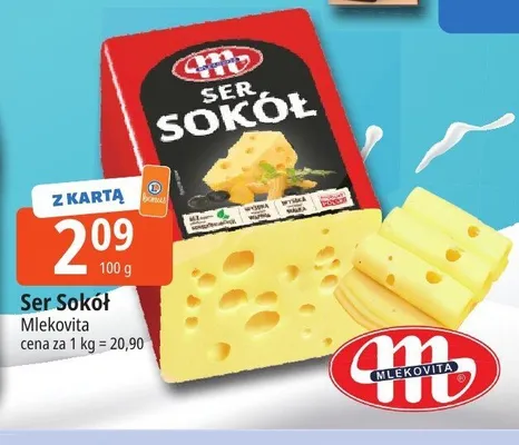Ser Sokół Mlekovita promocja w Leclerc