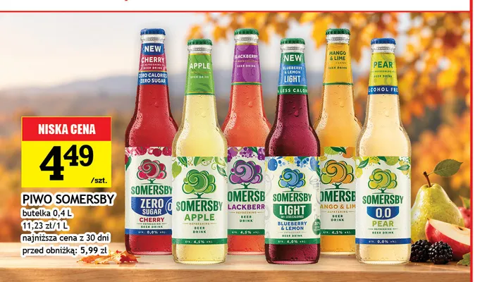 Piwo Somersby Apple promocja w Gram Market