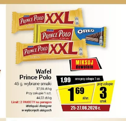 Wafel Prince Polo promocja w Premium Nasz Sklep
