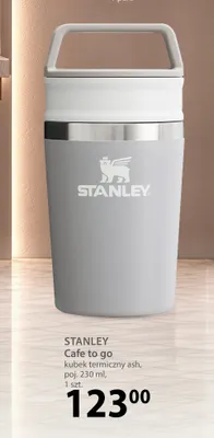 Kubek termiczny ash 230 ml Stanley Cafe to go promocja w Hebe