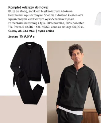 Komplet odzieży domowej promocja w Tchibo