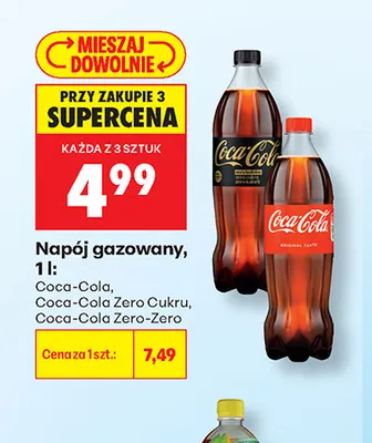 Napój gazowany Coca-Cola promocja w Biedronka