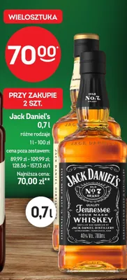 Whisky Jack Daniel's promocja w Żabka