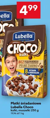 Płatki śniadaniowe Choco kulki promocja w LEWIATAN