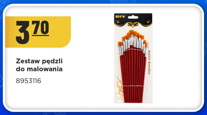 Zestaw pędzli do malowania MR.D.I.Y. promocja w MR. DIY