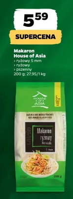Makaron ryżowy House of Asia promocja w Netto