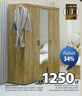 Szafa LINTRUP promocja w Jysk
