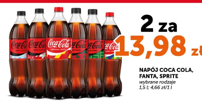 Napój Coca-Cola Zero Cukru promocja w Groszek