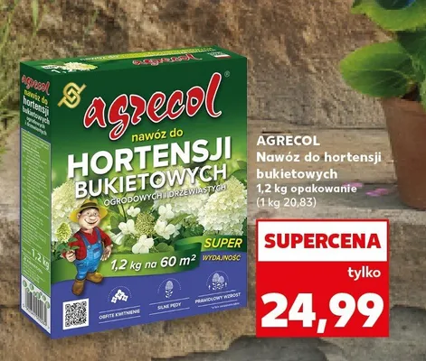 Nawóz do hortensji bukietowych 1.2 kg opakowanie promocja w Kaufland
