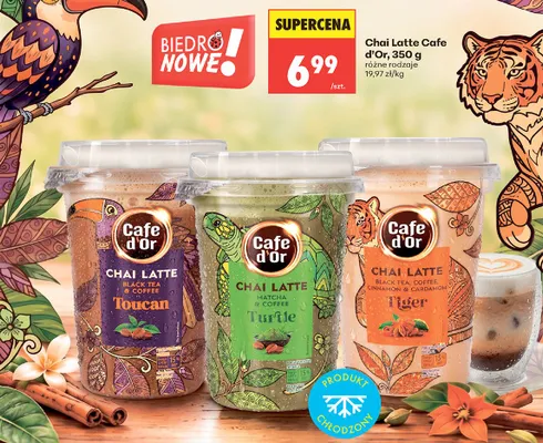Chai Latte Cafe d'Or Tiger promocja w Biedronka