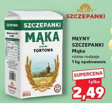 Mąka różne rodzaje promocja w Kaufland