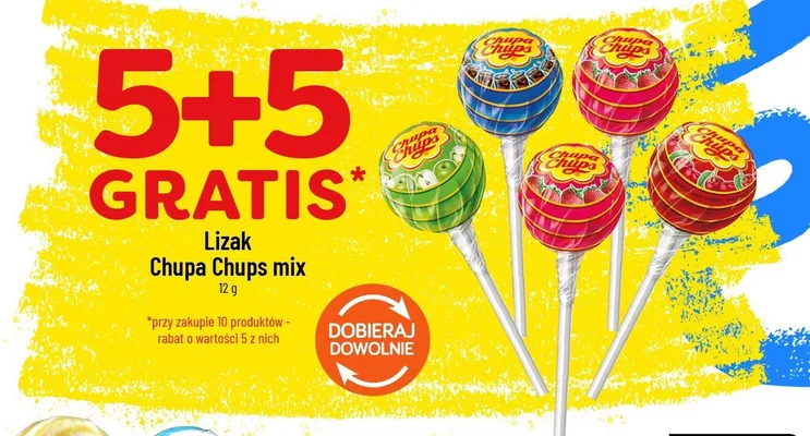 Lizak Chupa Chups mix promocja w POLOmarket